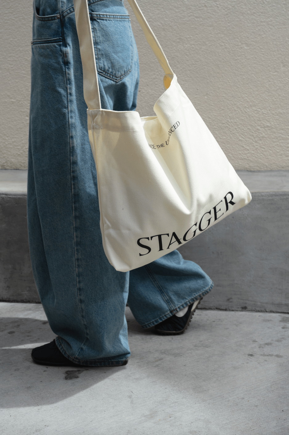 STAGGER Premium Tote Bag - Stagger Coffee